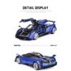 1/32 Pagani Huayra Supercar Diecasts & Toy Vehicles Metal Car Model Shock Absorber Sound Light Collection Car Toys Gift