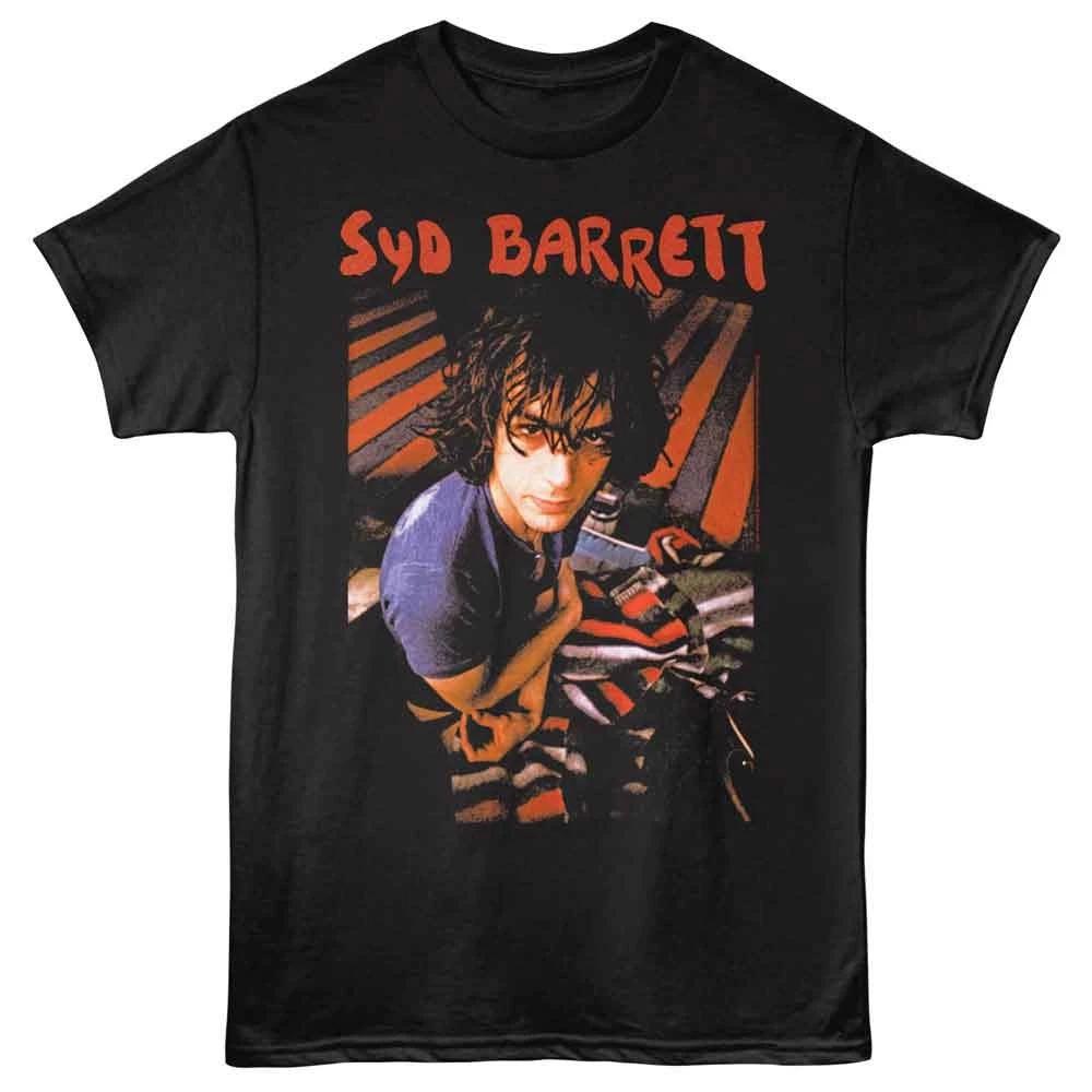 Syd Barrett - Stripey - American Classics - Black Solid Short Sleeve T-Shi 130