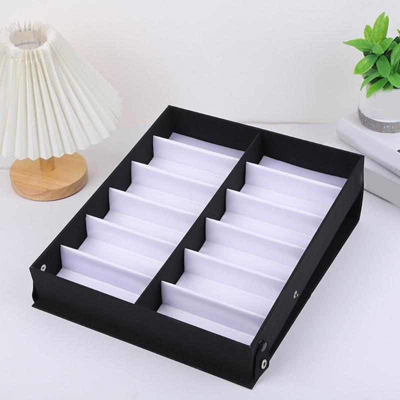 Haltbarkeit Brillen Aufbewahrung Tragbarer Ständer Aufbewahrung Uhren Präsentationsbox für Brillen, Schmuck und Uhren