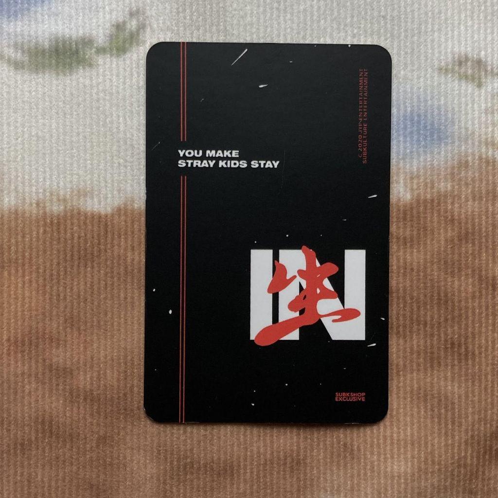 [USED] Stray Kids Reno subk shop SKIZ IN Nama trading card