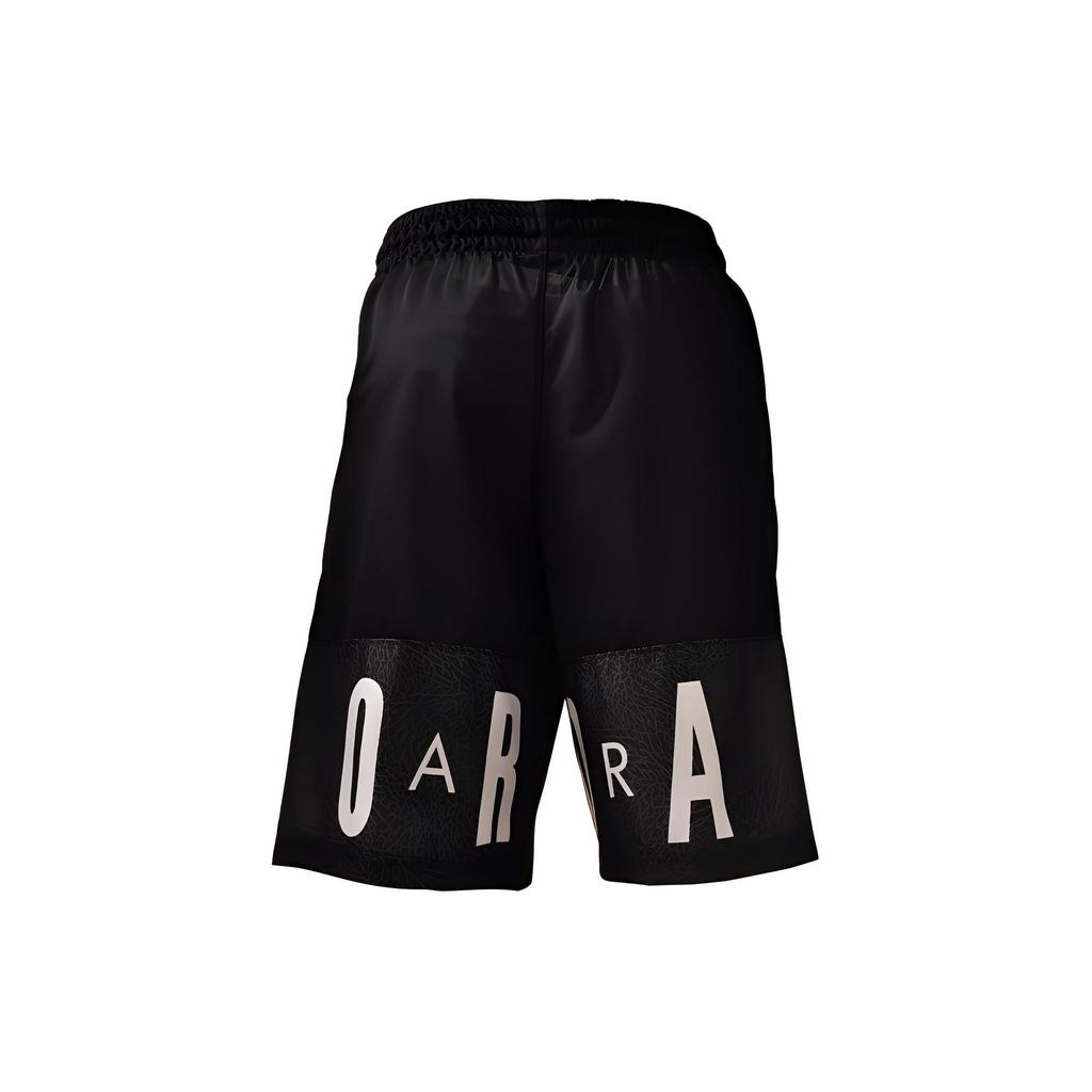 Jordan Classic Aj Blockout Letter Print Casual Shorts Men Shorts Black 831339-010