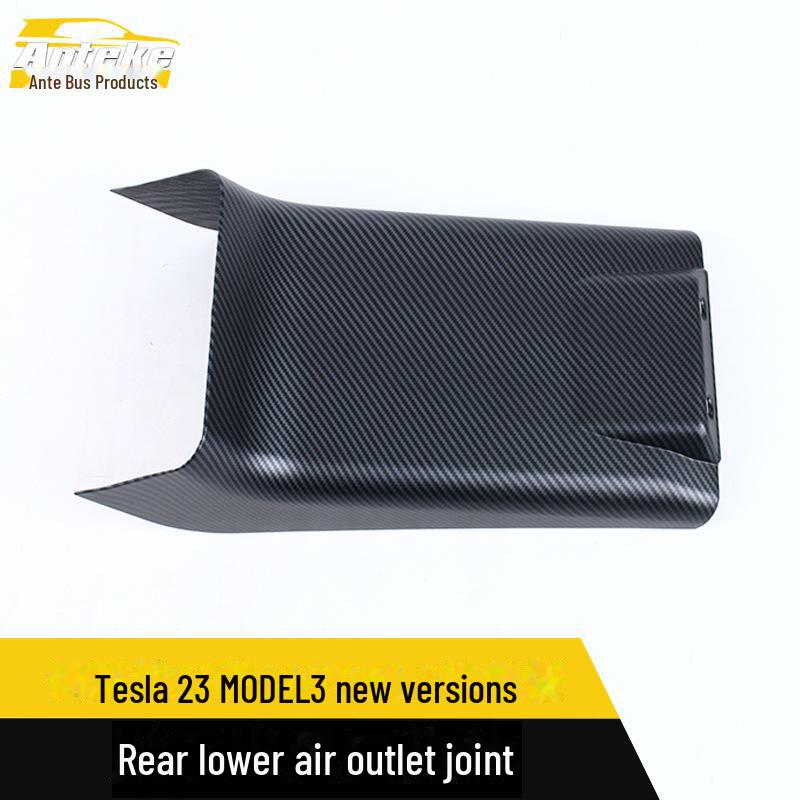 

Tesla 2023 Model 3 Rear Air Outlet Anti-Kick Decorative Accessory one-piece*1