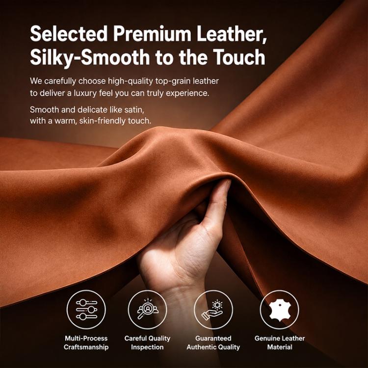 QIALINO Classics 3rd Genuine Leather Phone Case