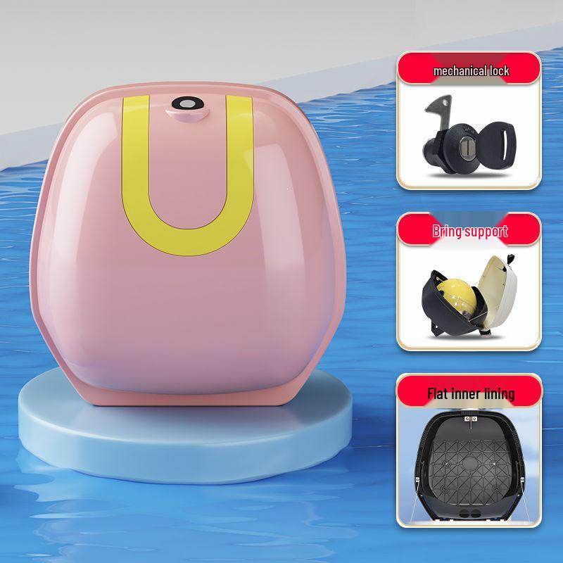 Rear Trunk Storage Box for Yadea DQ6S, Aima Vava, Tailing Xiaoniu Electric Bicycles & Scooters