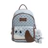 Schoolbag1011 New high-value girl cute backpack large capacity lightweight cartoon backpack girl student schoolbag