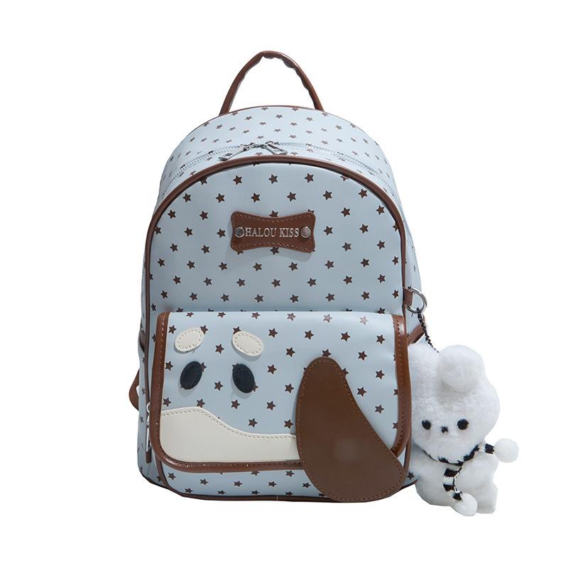 Schoolbag1011 New high-value girl cute backpack large capacity lightweight cartoon backpack girl student schoolbag