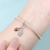 Copper Autumn Leaf Acorn Pendants Bracelet Charms Fit Women Jewelry Party Beads Diy Exquisite Gifts Accessory