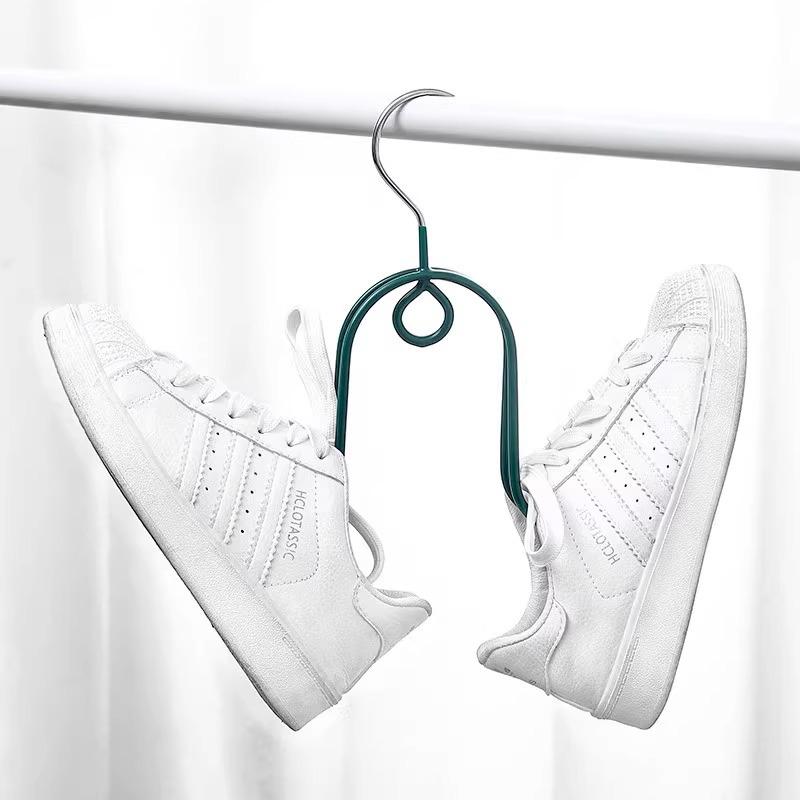 Hanging & Outdoor Shoe Drying Rack with Hooks