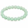 Natural Crystal Bracelet for Women Men, 8mm Semi-Precious Gemstone Beaded Stretch Bracelet, Yoga Chakra Energy Jewelry, Unisex Gift
