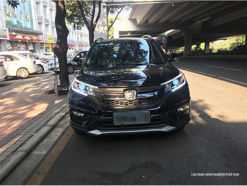 Laser Headlight Assembly: Upgraded Bi-Beam Bi-Lens DRL for 15-17 CRV
