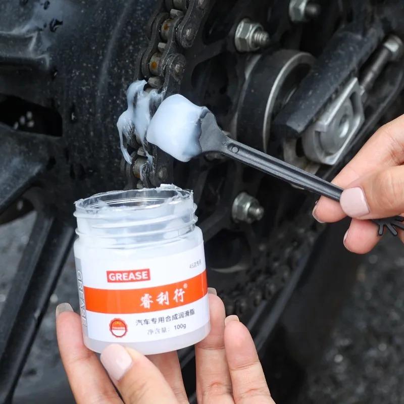 100g Car Grease Lubricant Waterproof Reducing Friction Lubricant for Mechanical Maintenance Bearing/Gear Lubrication Accessories