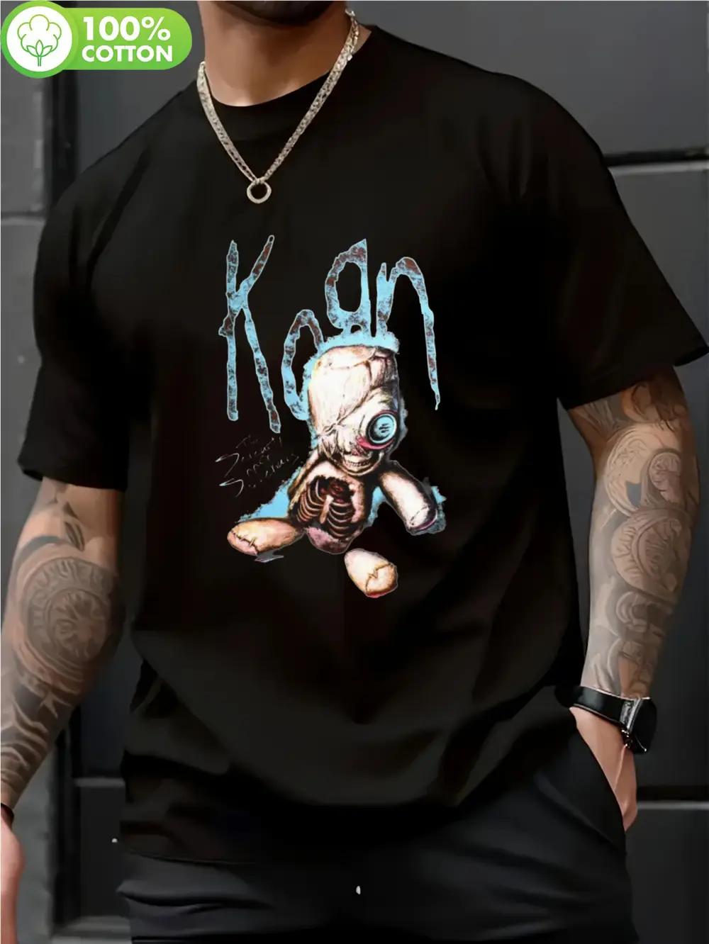 

Korn - SoS Doll Comfortable Round Neck Short Sleeves T-shirt 180g XXXL