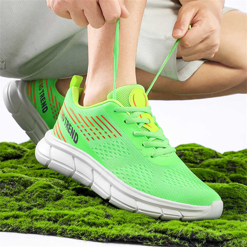 Fashion Thick Heeled 40-41 White High Shoes Men's Running Boots Yellow Sneakers Sport Industrial Sewing High-level Tines Leading