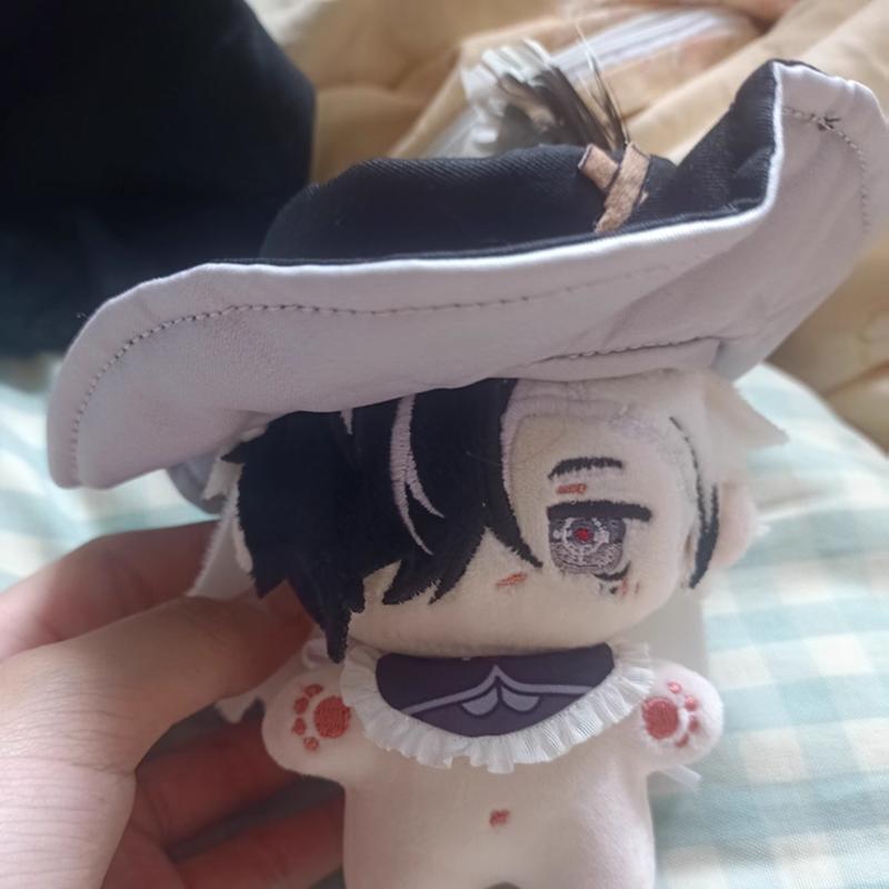 Boothill Plush Dolls Pendant Mini Soft Boothill Plush Toy Keychain Honkai Star Rail Stuffed Doll Kids Holiday Birthday Gift
