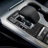 For Kia Stinger    2022 2023 Accessorie Carbon Car Interior Gear Shift Frame Trim Sticker Decoration