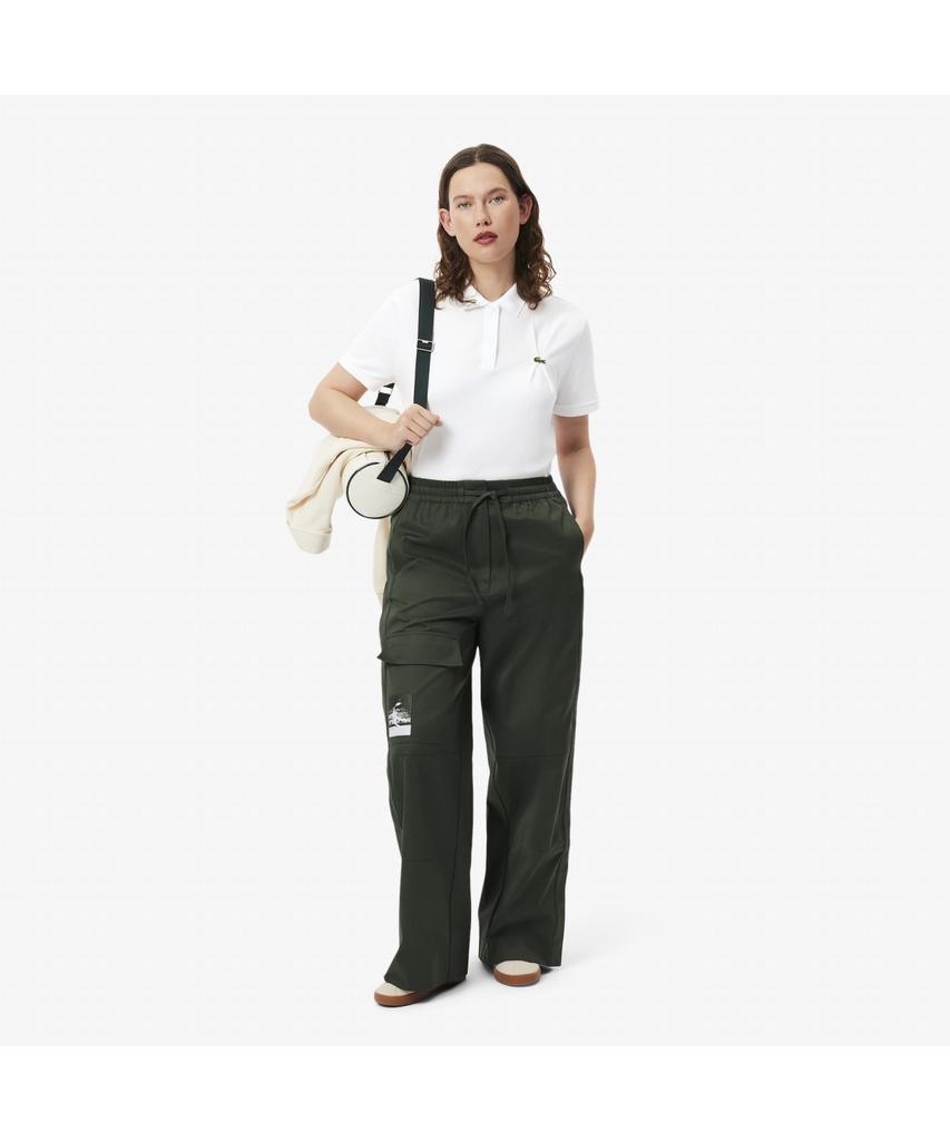 LACOSTE Women'S Fixed Croc Polo Shirt Pf9661-55G 001