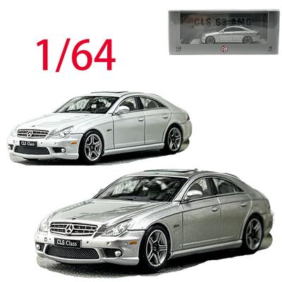 FH Diecast 1/64 Scale Mercedes Benz CLS 63 AMG 1 MK1 C219 Alloy Car Model Toys for Boys Gift Collection and Decoration