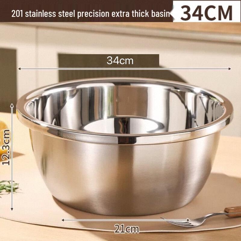 

ZISIZ Extra Thick 304 Stainless Steel Food Basin
