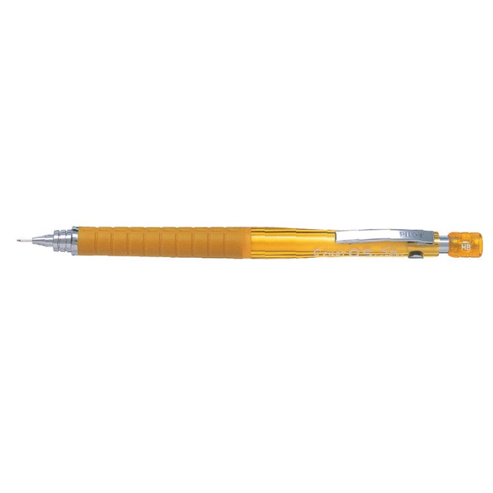 

Pilot mechanical pencil S5 transparent yellow body 0.3mm (HPS-50R-TY3)