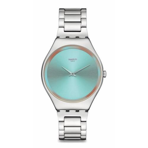 Swatch THE GLOW OF IRONY SYXS155G Watch, Gray