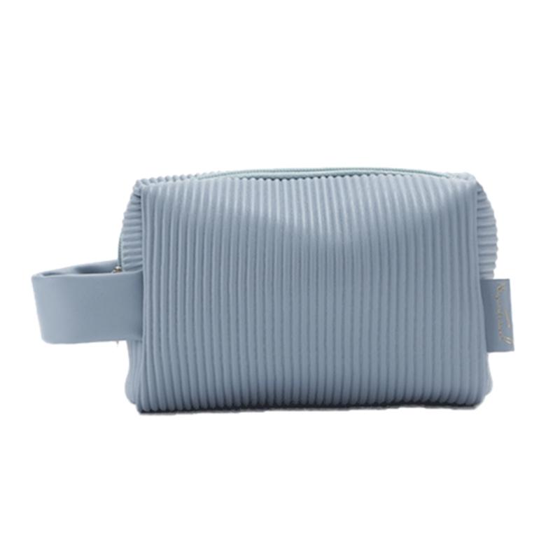 

Toast Travel Makeup Bag Large Makeup Bags Travel Cosmetic Bag Portable Toiletry Organizer Bag for Women Girls синий