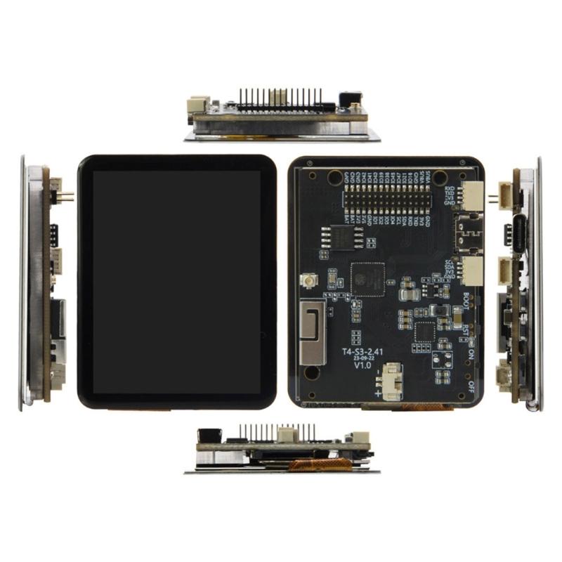 T4-S3 ESP32S3 2,41 Zoll AMOLED Touch Display Entwicklungsboard Bildschirm LX7 Mikroprozessor WIFI Bluetoothkompatibel5