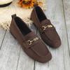 Women's Casual Slip On Ballet Flats Anti-Slip Office Work Round Toe Walking Shoes Comfortable Lightweight Loafers for Women Soft Ballerina Dress Shoes