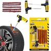 Car Tire Repair Kit Practical Tools Durable Tire Strips Super Glue Included Auto Emergency Repair Kit Optional With/without Glue