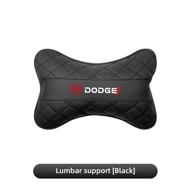 Dodge Autositz Nackenkissen Kopfstütze Lendenwirbelstütze Zubehör Für Dodge Challenger Charger Journey Ram Durango SRT Dart Journey U666