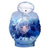 Hololive VTuber Kawaii Gawr Gura Cosplay 3d Print Hoodies & Sweatshirts Man Women Pullover Coat Y2k Top Oversized Men's Coat