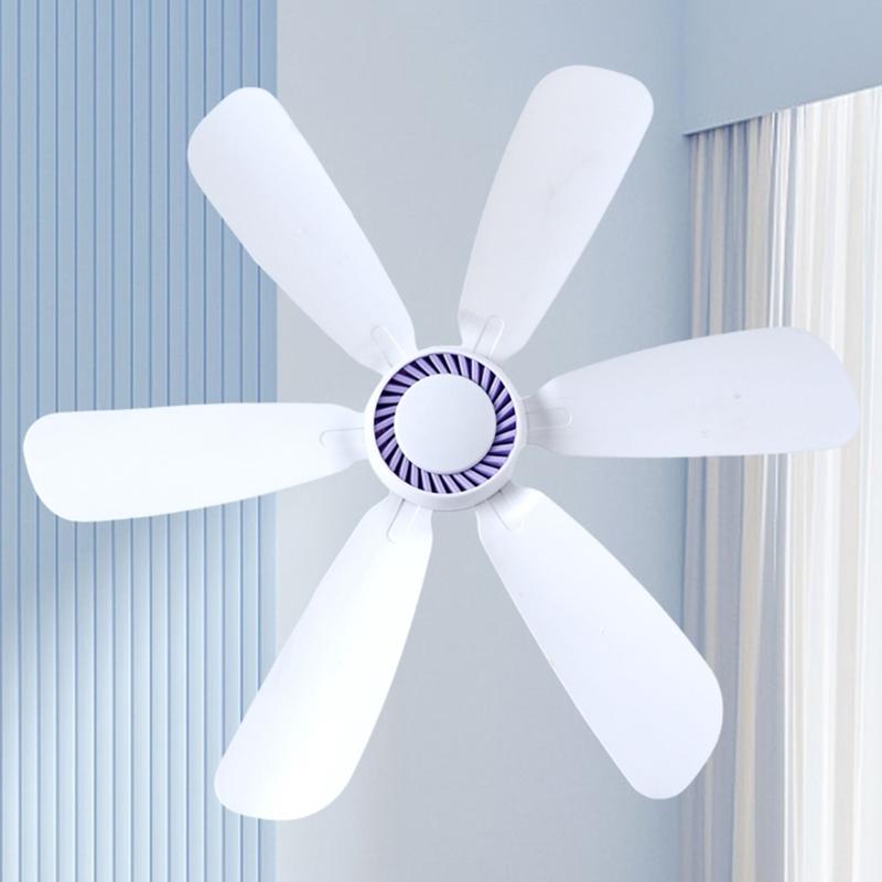 Ventilatore USB da Appendere DC5V1A 5W Efficiente e Silenzioso Motore Brushless per Campeggio Camera da Letto Ufficio Scrivania e Tenda da Viaggio