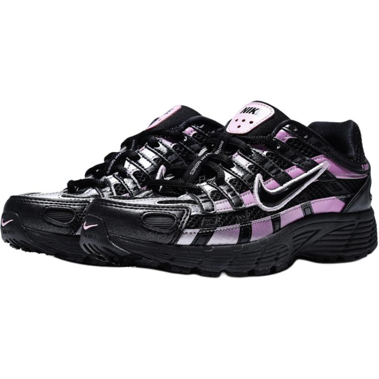 Nike P-6000 Se Comfortable Versatile Low-Top Casual Shoes Unisex Sneaker Black Pink IR5229-001