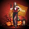 Halloween  Adult Female Vampire Cosplay Costume Horror Vampire Princess Dress Sexy Cosplay Costume Vampiress