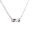 Les Trésors De Lily [L2034] - 'Infinity' Silver Necklace