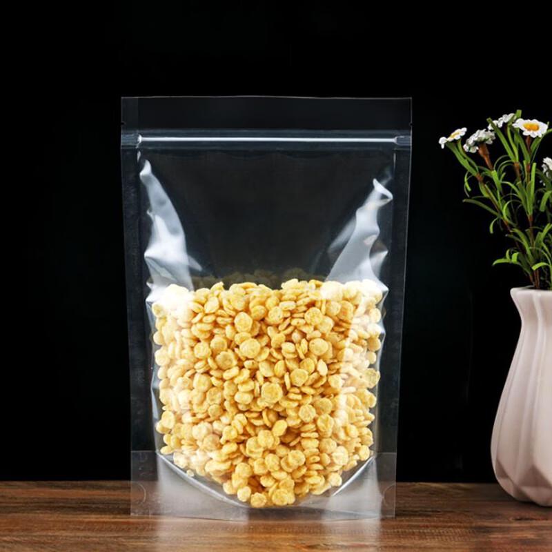 

Transparent Stand-Up Sealing Bags