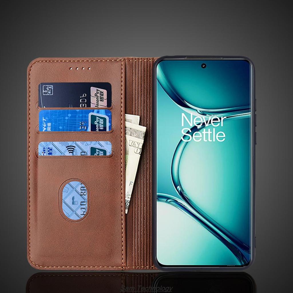 Magnetic Attraction Leather Case for Oneplus ACE 2 Pro / 1+ACE2 Pro Holster Flip Cover Case Wallet Phone Bags Fundas Coque
