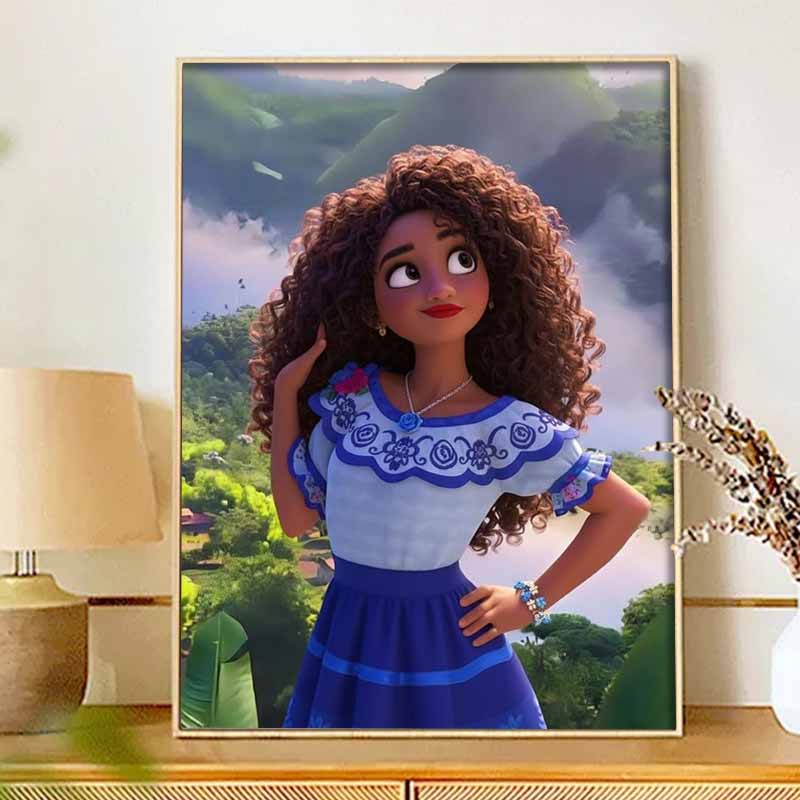 Disney Diamond Painting Kit Isabela Madrigal Hand Embroidery 5D DIY Diamond Art Home Decor Creative Handicrafts Mosaic Wall Art Decor