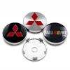 4 Stück 56/60mm Auto Styling Radnabendeckel Felgenabdeckung Logo Emblem Aufkleber für Lancer Asx Outlander 3 L200 Pajero