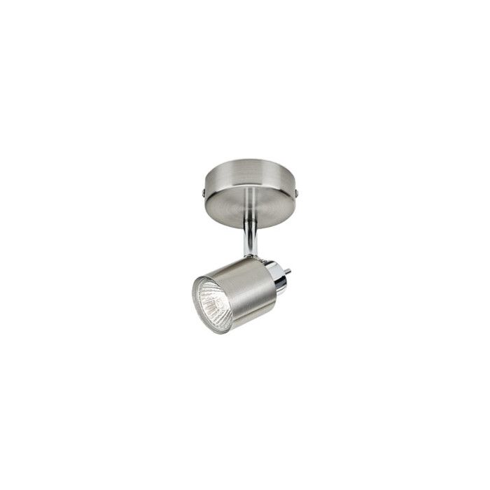 Spot de surface Philips - GU10 - Chrome - Ampoule LED compatible