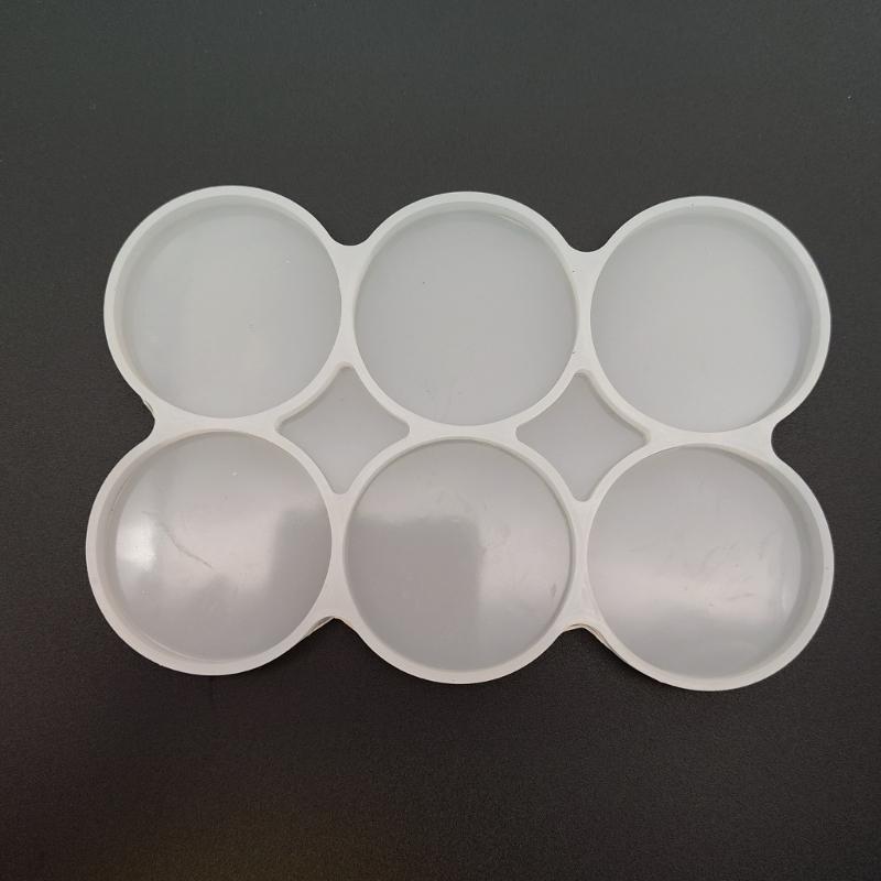 Round Silicone Mold DIY Craft Molds Resin Jewelry Molds Epoxy Resin Molds Craft Supplies for Making Adhesive Product