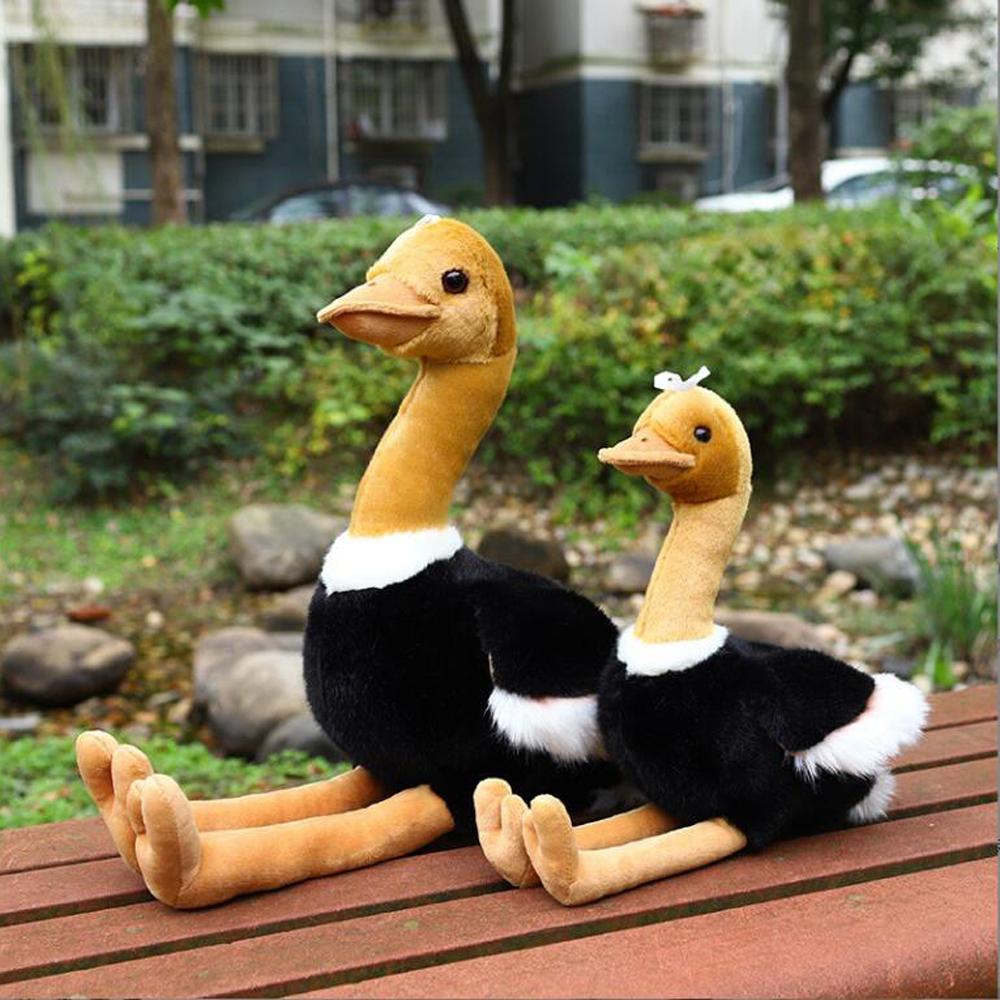 My Extreme Outdoor Activities Unisex Kids Simulated Ostrich Plush Stuffed Toy For Children Birthday Gift