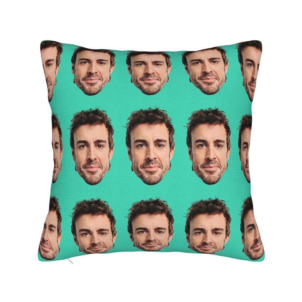 Fernandos Alonsos Pillow Case  Design Pillow Cover For Sofa Bedroom Home Decor Cute Funny Cushion Cover