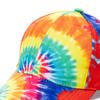 New Outdoor Casual Tie Dye Caps For Women Rainbow Colorful Baseball Cap Female Fashion Streetwear Summer Hat