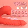 3 In 1 Dildo Vibrator G Spot Telescopic Vibrating Adult Sex Toy Patting Vagina Massage Female Vibrator Stimulate Anus Sexy Toys
