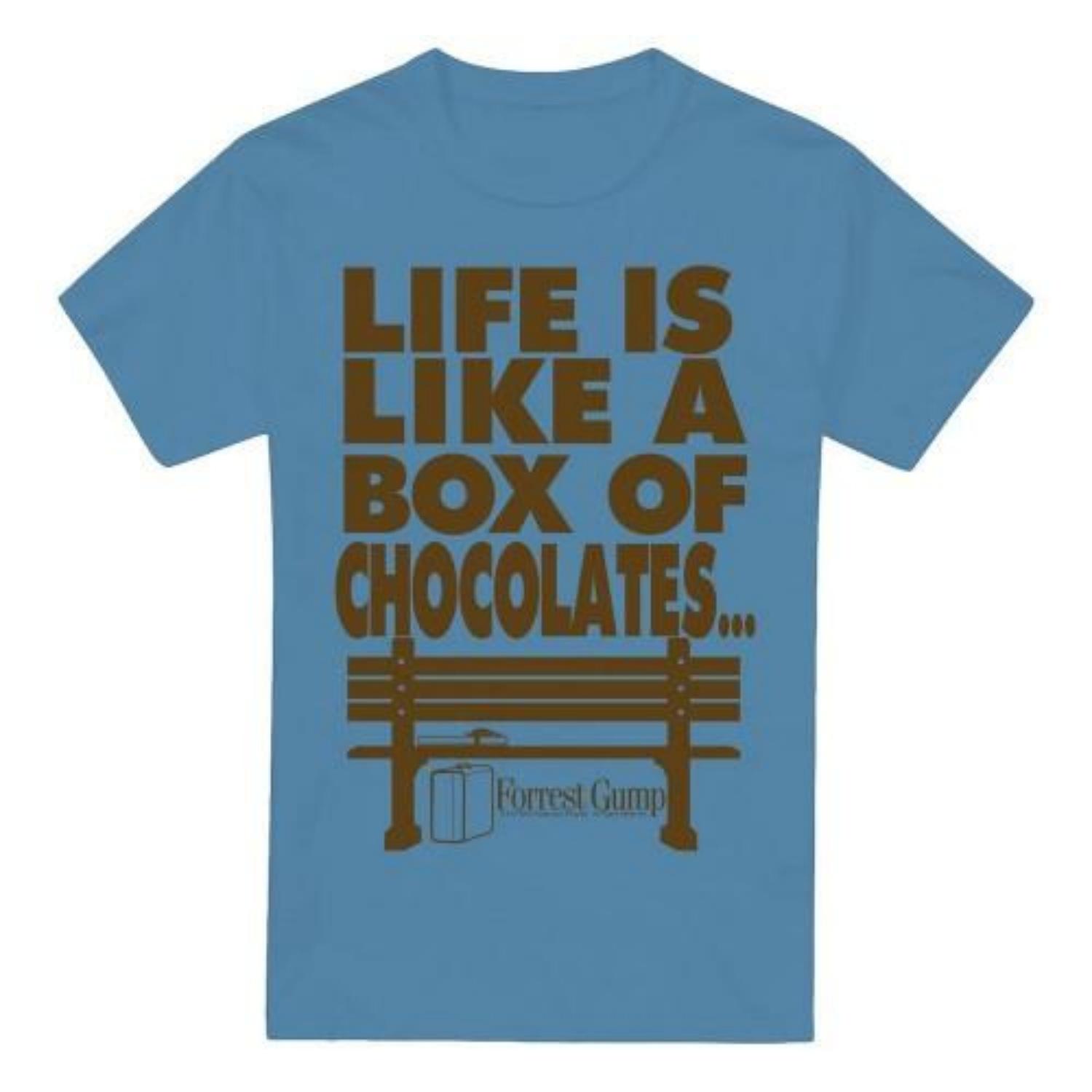 

Forrest Gump Mens Life T-Shirt S чёрный