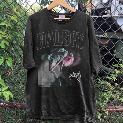 Halsey Album Music Tour 2025 Vintage Shirt For My Lost Trick Tshirts S5XL Unisex T-Shirt