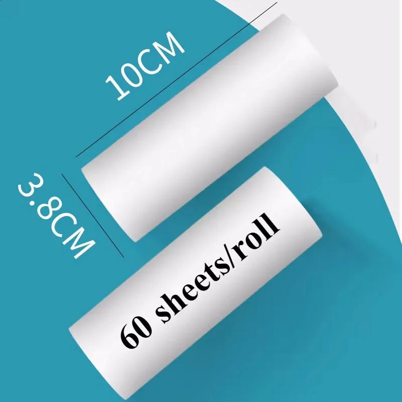 

120/300sheets Disposable Tear Sticky Roller Multi-purpose Pet Cat Dog Hair Remover Household Dust Removal Brush Cleaning Tools