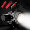 Rechargeable Led Mountain Bike Lights 50000lm Bicycle Torch Front And Rear Lamp