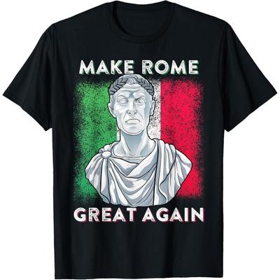 Rome Make Gaius Julius Caesar SPQR Latin Again T-Shirt