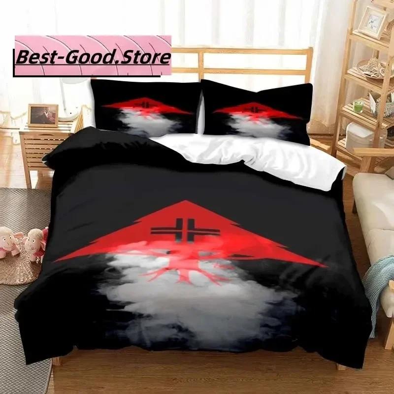 3D Clothing Brand LRG Logo Bedding Set Printed Bed Set With Pillowcase Bed Duvet Cover Soft Single Double Queen Super King Size